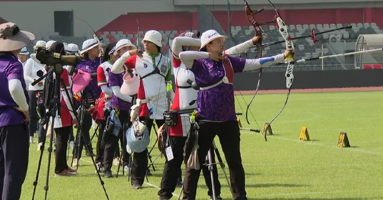 আর্চারির অনুশীলন চলছে