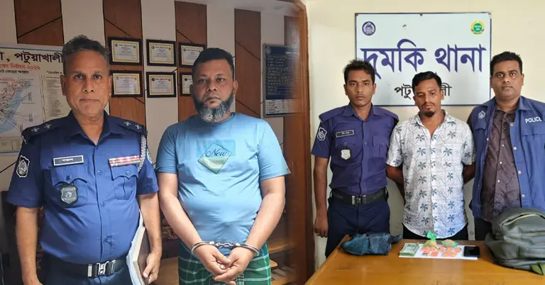 আটককৃতরা পুলিশের কাছে হেফাজতে আছে