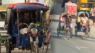 রাজধানীতে বেপরোয়া হয়ে উঠেছে ইজিবাইক ও ব্যাটারিচালিত রিকশা