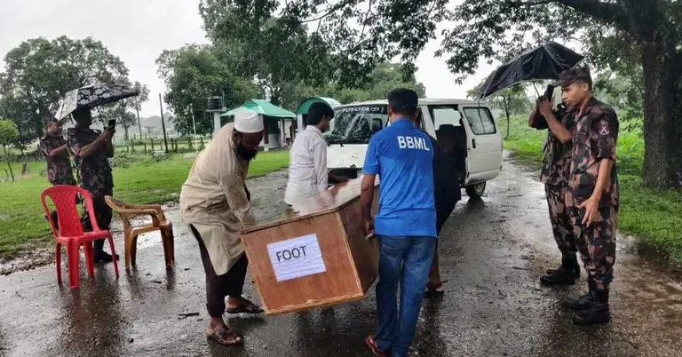 নিহত প্রদীপ বৈদ্যের লাশ ফেরত দিল বিএসএফ