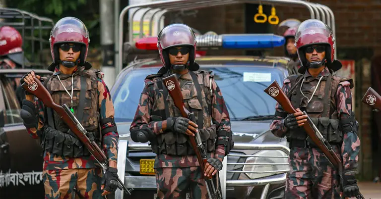 টহলরত বিজিবি সদস্যরা