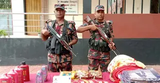 বিজিবির অভিযানে মাদক ও চোরাচালানি পণ্যসহ আটক ১