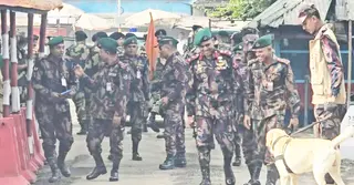 হিলি সীমান্তে বিজিবি-বিএসএফের ব্যাটালিয়ন পর্যায়ে বৈঠক