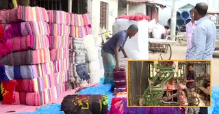 শীতে বগুড়ার আদমদীঘির কাপড়ের বাজারে কোটি টাকার বেচাকেনা