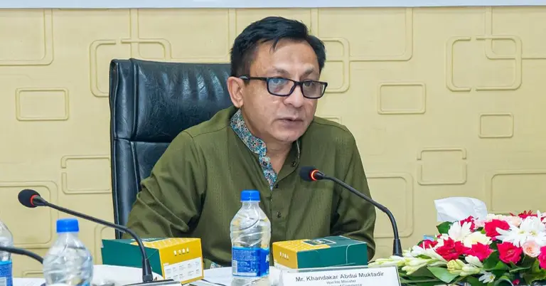 বাণিজ্যমন্ত্রী খন্দকার আব্দুল মুক্তাদির