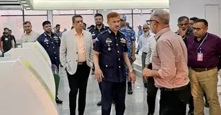 হজ ক্যাম্প ও শাহজালাল বিমানবন্দর পরিদর্শন করলেন বেবিচক চেয়ারম্যান