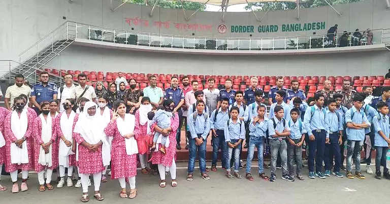 ফেরত আসা ৩৬ শিশু-কিশোর