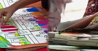 ছুটির দিনে বইমেলায় শিশুপ্রহরে আনন্দ-উচ্ছ্বাসে মাতোয়ারা শিশুরা