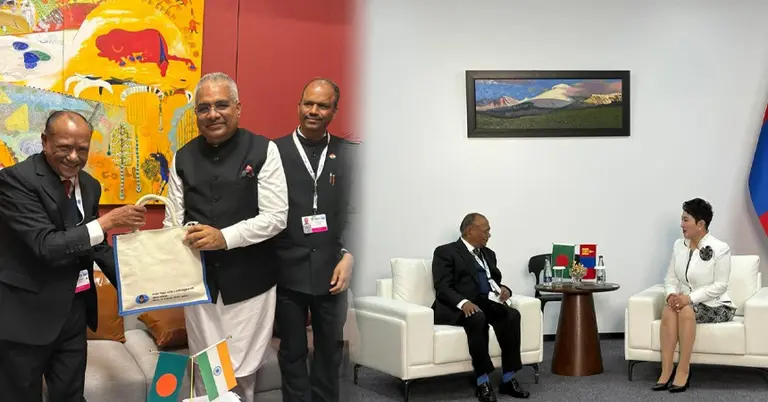 পরিবেশমন্ত্রীর সঙ্গে বৈঠক