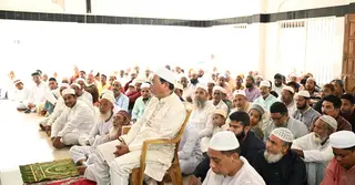 পাথরঘাটায় ঈদের নামাজ আদায় করেছেন চিফ হুইপ