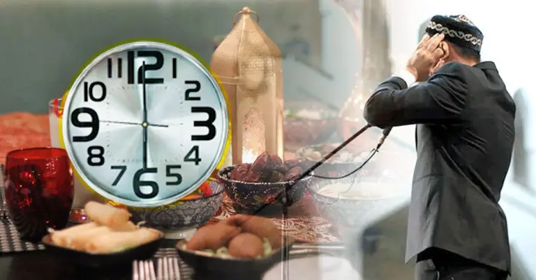 ঘড়ি দেখে ইফতার করার নিয়ম