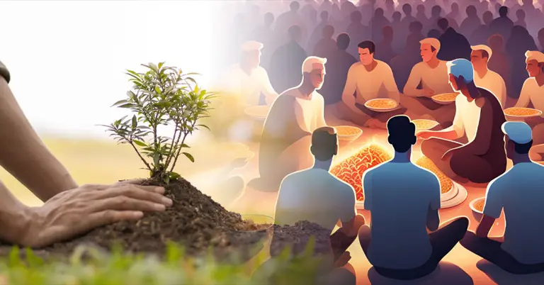 মৃত্যুর পর খাবার খাওয়ানো কি জায়েজ