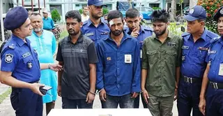 কুমিল্লায় বিদেশি পিস্তলসহ ৩ আসামি গ্রেপ্তার