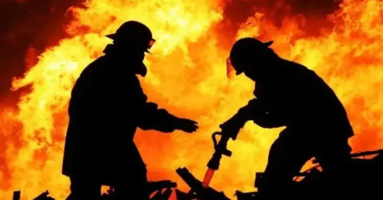 আগুন নেভানোর চেষ্টা করছে ফায়ার সার্ভিস