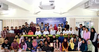 মাওলানা ভাসানী বিশ্ববিদ্যালয়ে জাতীয় বিতর্ক উৎসবের পুরস্কার বিতরণ
