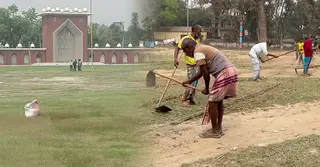 শোলাকিয়া-বড় ময়দানে ঈদের জামাত; চলছে শেষ মুহূর্তের প্রস্তুতি
