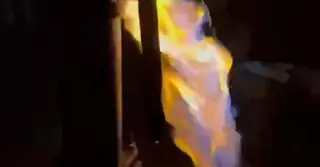 ফেনীতে নলকূপে আগুন, জনমনে কৌতূহল
