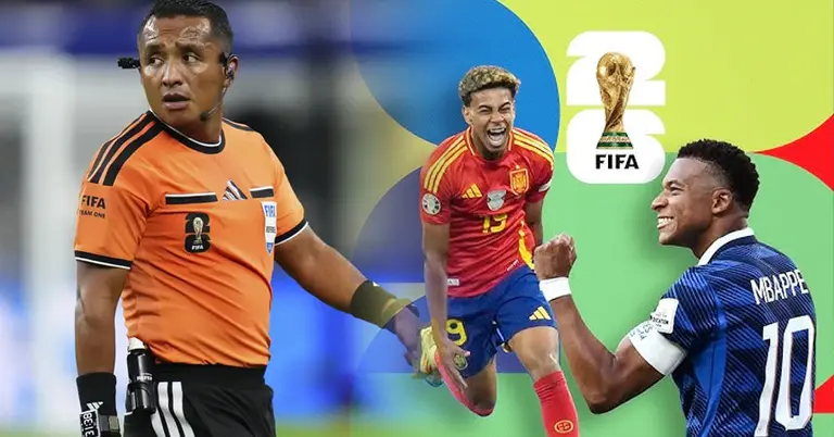 ফ্রান্স-স্পেন মেগা সেমিফাইনালের রেফারি প্যানেল