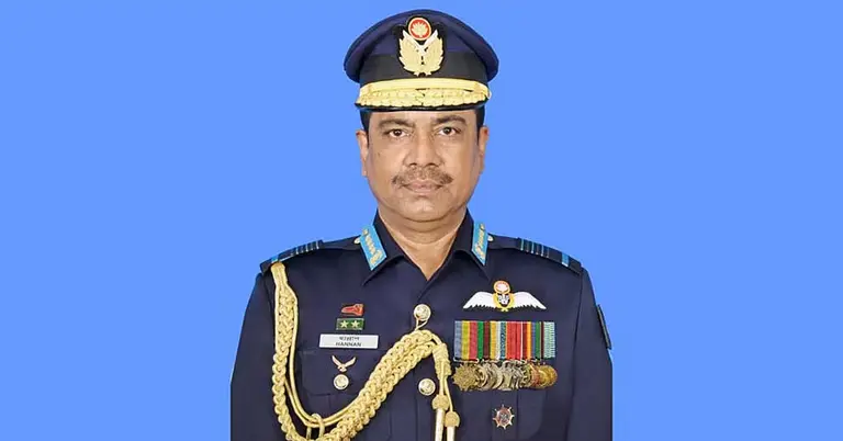 বিমানবাহিনীর সাবেক প্রধান এয়ার ভাইস মার্শাল শেখ আব্দুল হান্নান