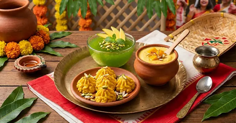 আমের পুডিং তৈরির নিয়ম