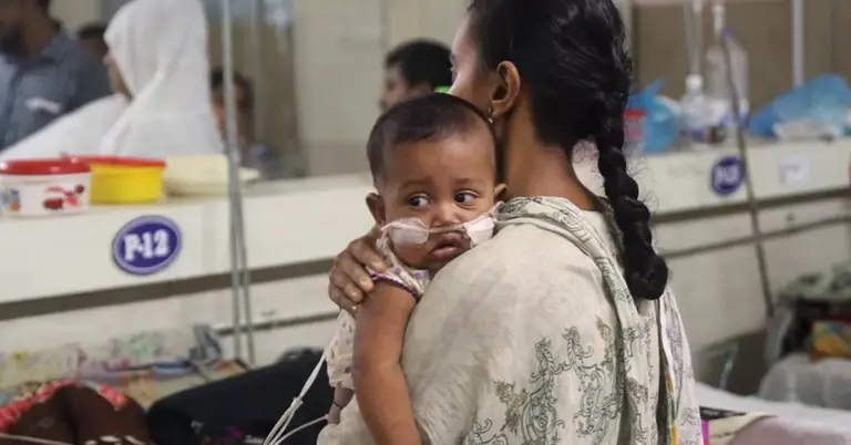 হামে আক্রান্ত শিশু