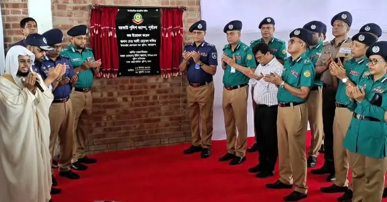 ‘বরকাউ পুলিশ ক্যাম্প’ উদ্বোধন করলেন আইজিপির