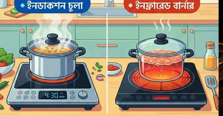 ইন্ডাকশন নাকি ইনফ্রারেড