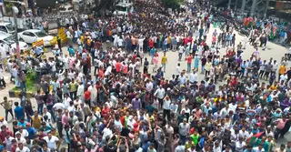 সপ্তম দিনের মতো বিক্ষোভে ইশরাক সমর্থকরা