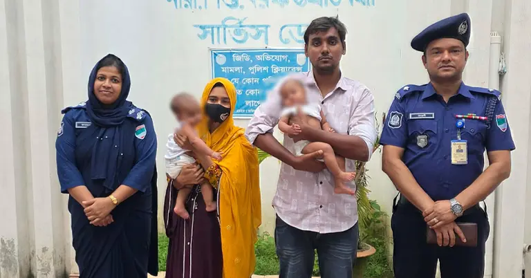 রিনা খাতুনের পরিবার