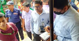 মৌলভীবাজারে উচ্ছেদ অভিযান, জরিমানা আদায়