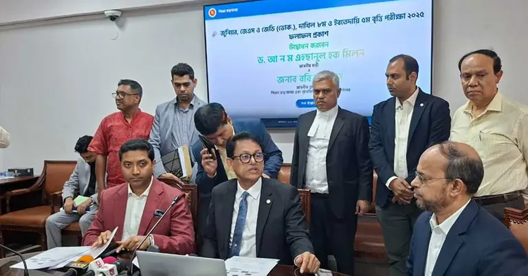 জুনিয়র বৃত্তি পরীক্ষার ফল