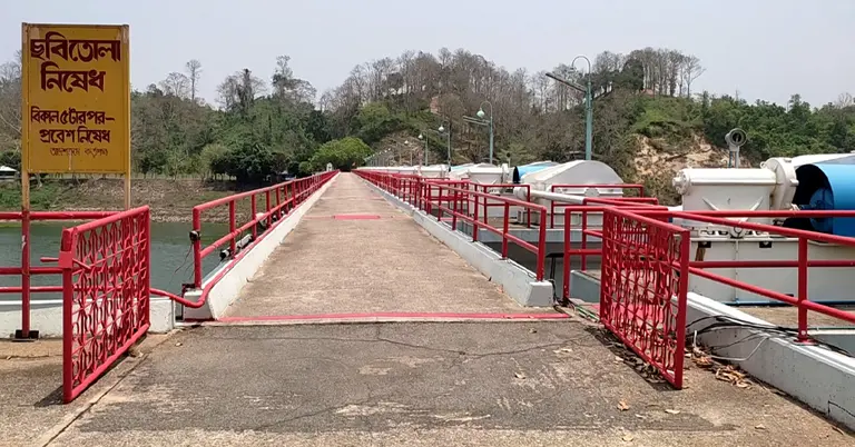 রাঙ্গামাটির কর্ণফুলী পানি বিদ্যুৎ কেন্দ্রে