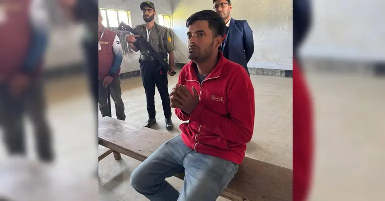 তালবাড়ীয়া কেন্দ্রে আটক যুবক শাহিন মালিথা