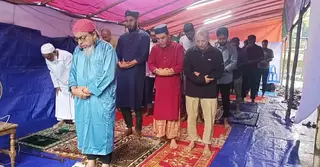 সৌদি আরবের সাথে মিল রেখে মৌলভীবাজারে ঈদুল আজহা উদযাপন