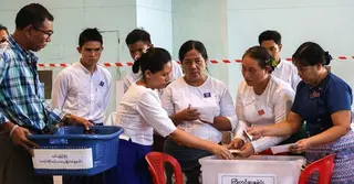 মিয়ানমারে নির্বাচন: শুরু হয়েছে দ্বিতীয় ধাপের ভোটগ্রহণ