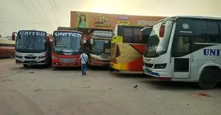 এনসিপি ও পরিবহন শ্রমিকদের পাল্টাপাল্টি কর্মসূচি: ময়মনসিংহে বন্ধ দূরপাল্লার বাস চলাচল বন্ধ