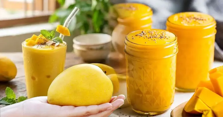 পাকা আমের স্মুদি