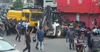 মিরপুরে সংঘর্ষের পর আবারও উচ্ছেদ অভিযান শুরু