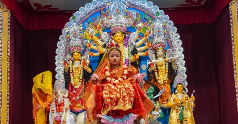 মহাঅষ্টমী, কুমারী পূজা