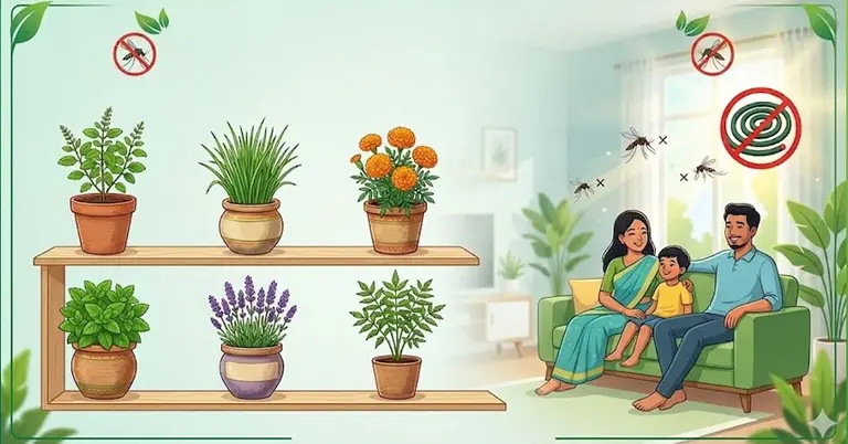 ঘরোয়া উপায়ে মশা দূর করুন মশা-মাছি