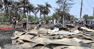 নোয়াখালীতে অগ্নিকাণ্ডে পুড়ে ছাই ২৪ দোকান, কোটি টাকার বেশি ক্ষতির দাবি