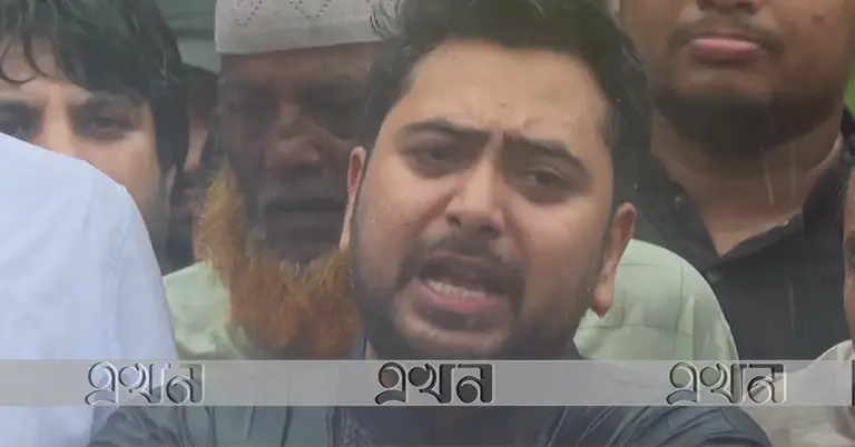 এনসিপির আহবায়ক ও বিরোধী দলীয় চিফ হুইফ নাহিদ ইসলাম
