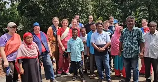 পঞ্চগড়ে কুষ্ঠ ও প্রতিবন্ধীদের পাশে নেদারল্যান্ডসের তরুণরা