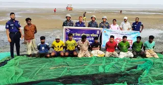মৎস্য আহরণ নিষিদ্ধকরণ কার্যক্রমে বাংলাদেশ নৌবাহিনী