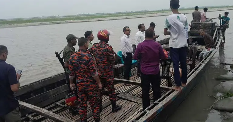 যমুনায় নৌকাডুবি