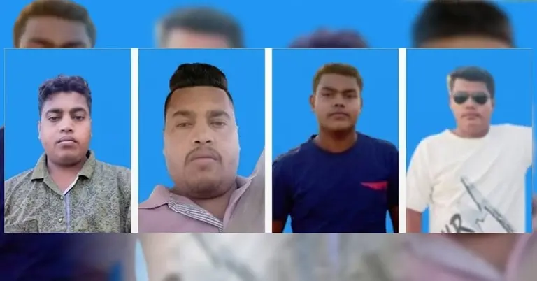 নিহত চার বাংলাদেশি ভাই