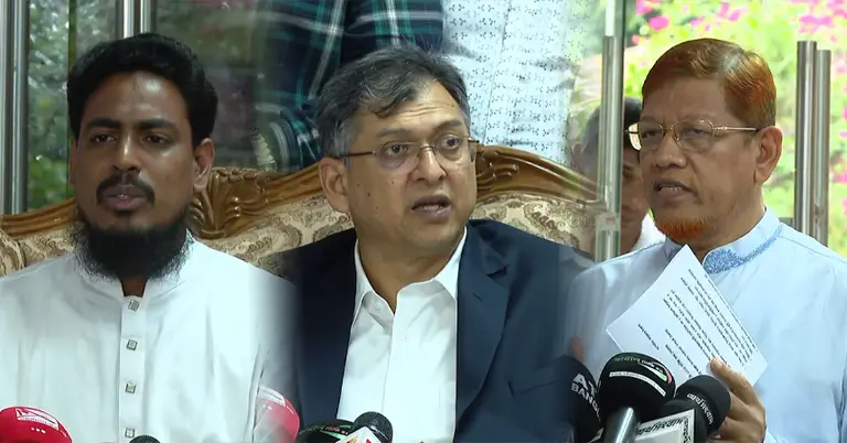 আখতার হোসেন, সালাহউদ্দিন আহমেদ ও হামিদুর রহমান আজাদ