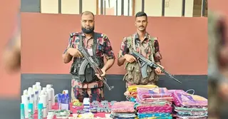 যশোর সীমান্তে ৬ লাখ ৫১ হাজার টাকার চোরাচালানি পণ্য জব্দ