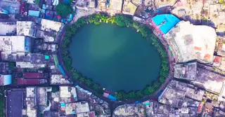 শহুরে ব্যস্ততায় ছেলেবেলার স্মৃতি ফিরিয়ে আনছে ‘নবাববাড়ি পুশকুনি’