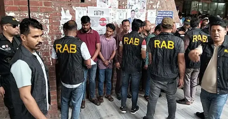 র‍্যাবের অভিযান